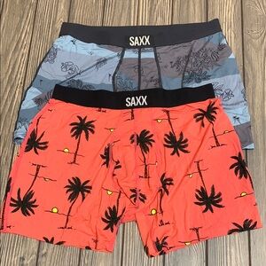 SAXX Men's Ultra Super Soft Boxer 2 Pairs Size L
